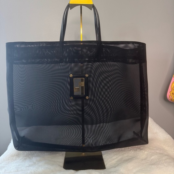Fendi Mesh FF Tote - Picture 4 of 9